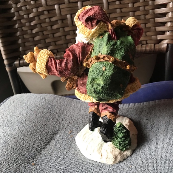 Old Saint Nick Santa Claus Christmas Statue 7” Tall Vintage - Picture 2 of 5